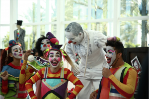Equipe Unicirco reunida - Vogue Fashion's Night Out 2014 no VillageMall