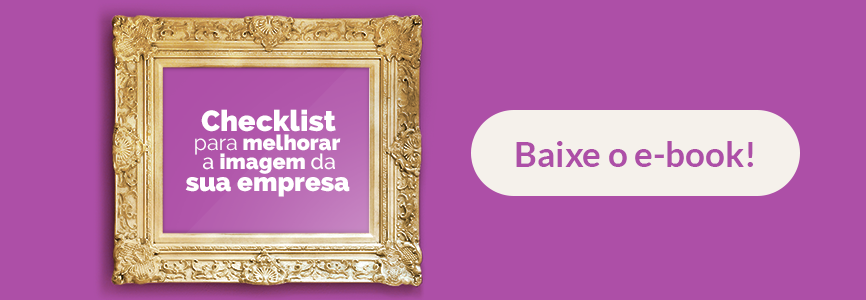 Banner para o download do ebook Checklist para melhorar a imagem da sua empresa